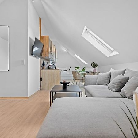 Stilvolle Wohnung: Private Dachterrasse - Zentral Augsburg Exterior photo