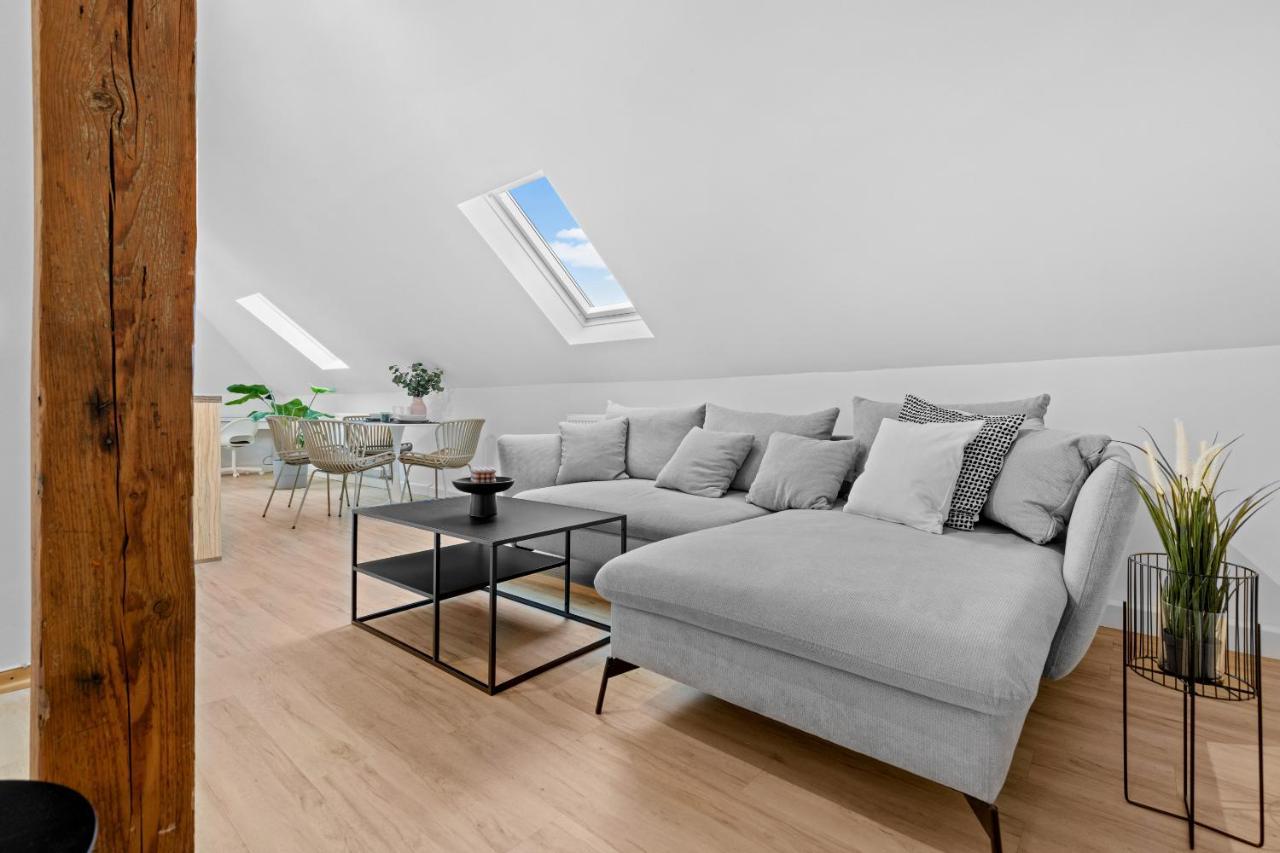 Stilvolle Wohnung: Private Dachterrasse - Zentral Augsburg Exterior photo